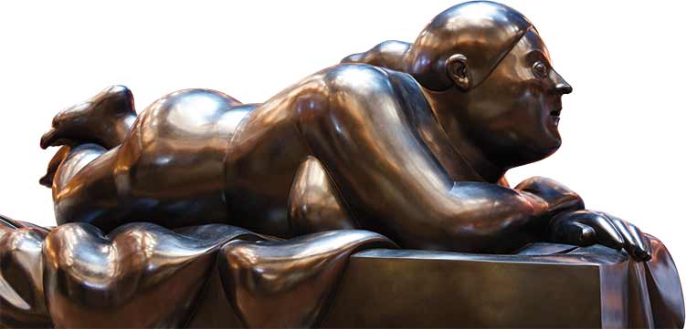 費爾南多波特羅Fernando Botero的珍貴雕塑作品